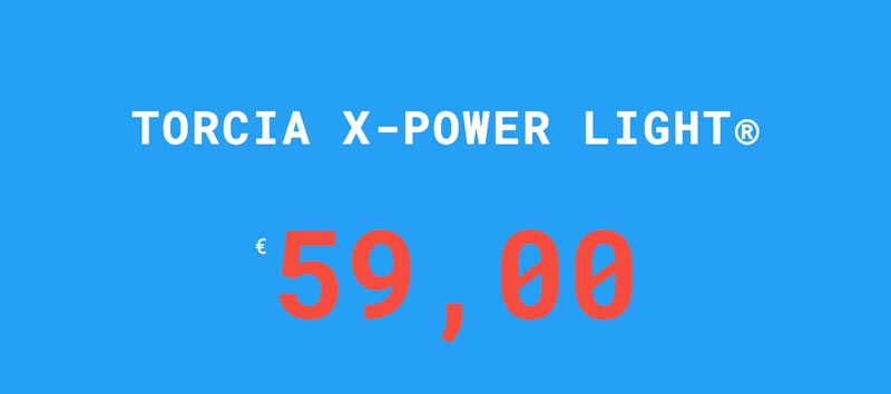 X-Power Light prezzo